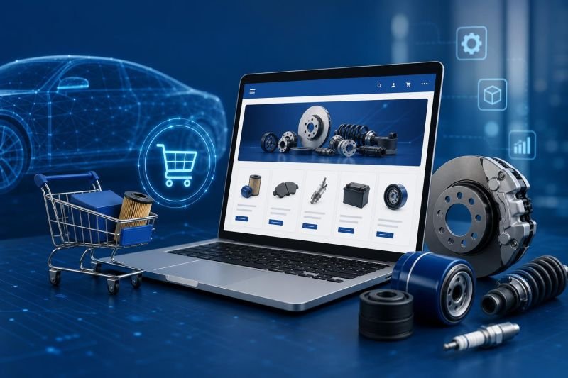 platforma eCommerce piese auto